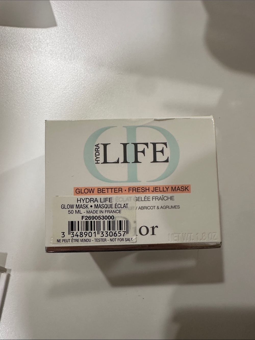 Dior Hydra Life Glow Better Fresh Jelly Mask - Apricot & Teal Accent